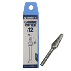 SPECIALIST+ cietmetāla frēze KEL, 12 x 28 x 6 mm