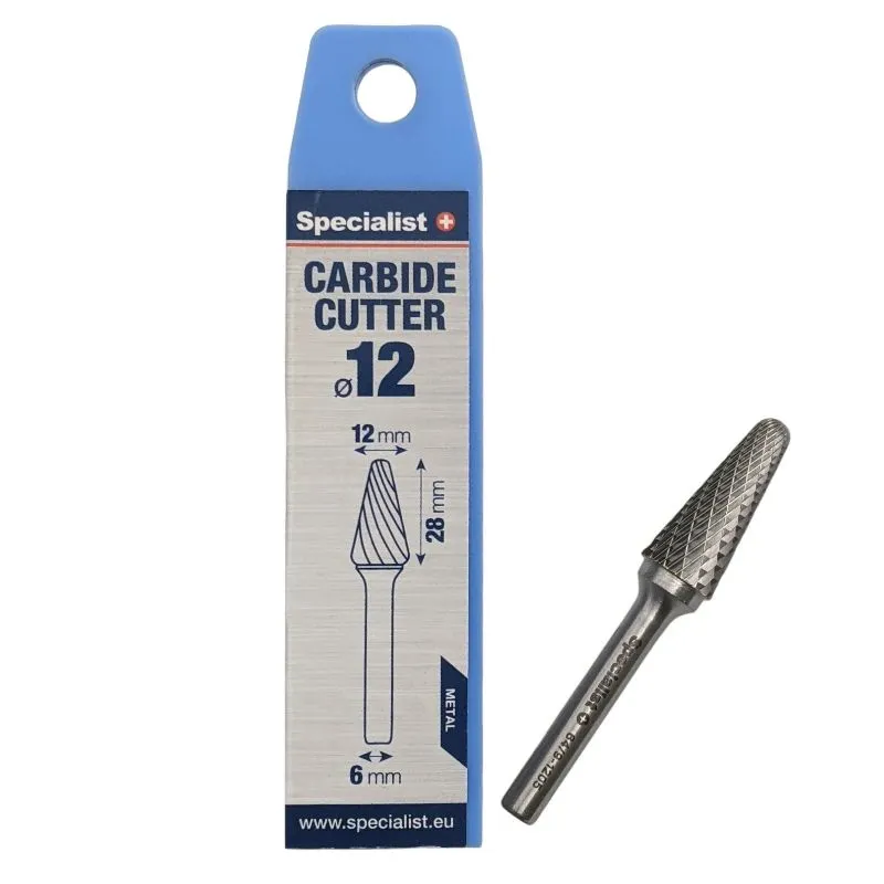 SPECIALIST+ cietmetāla frēze KEL, 12 x 28 x 6 mm