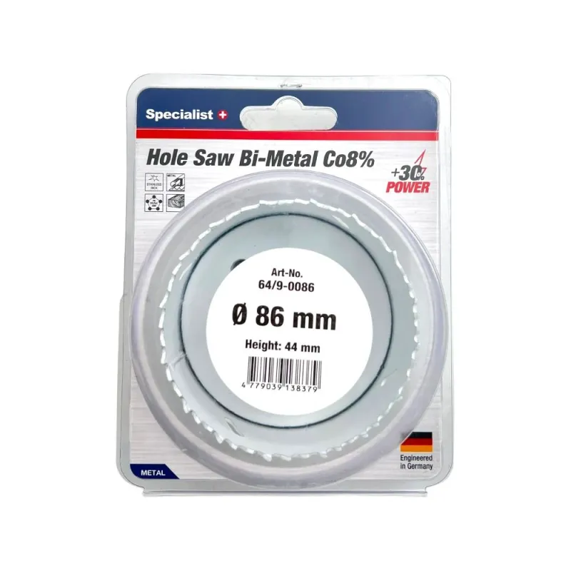 SPECIALIST+ kroņurbis BI-METAL, 86 mm