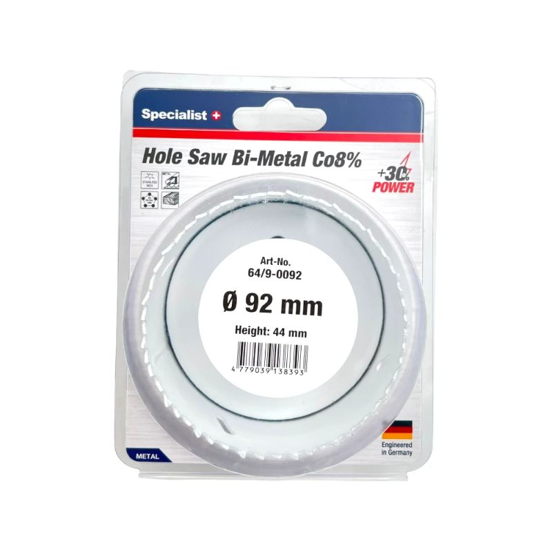 SPECIALIST+ kroņurbis BI-METAL, 92 mm