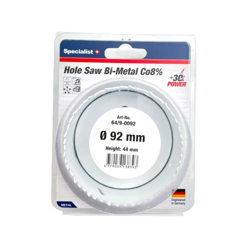 SPECIALIST+ kroņurbis BI-METAL, 92 mm