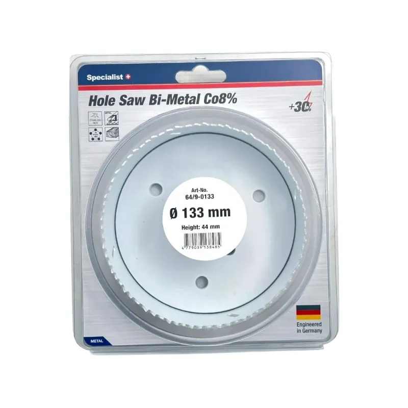 SPECIALIST+ kroņurbis BI-METAL, 133 mm