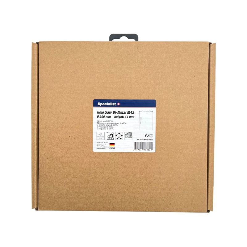 SPECIALIST+ kroņurbis BI-METAL, 200 mm