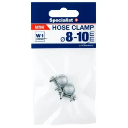 SPECIALIST+ mini hose clamp, 8-10 mm, 2 pcs