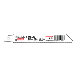 SPECIALIST+ metal reciprocating saw blade BI-METAL, 150 mm, 18 TPI