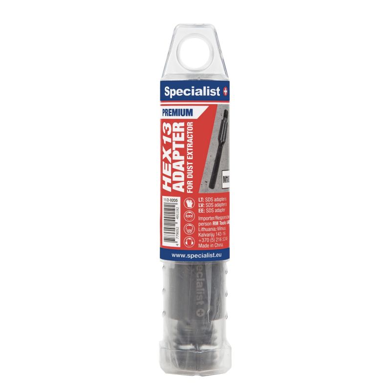 Spetsialist+ teemantkroonpuuri adapter, HEX13, M18