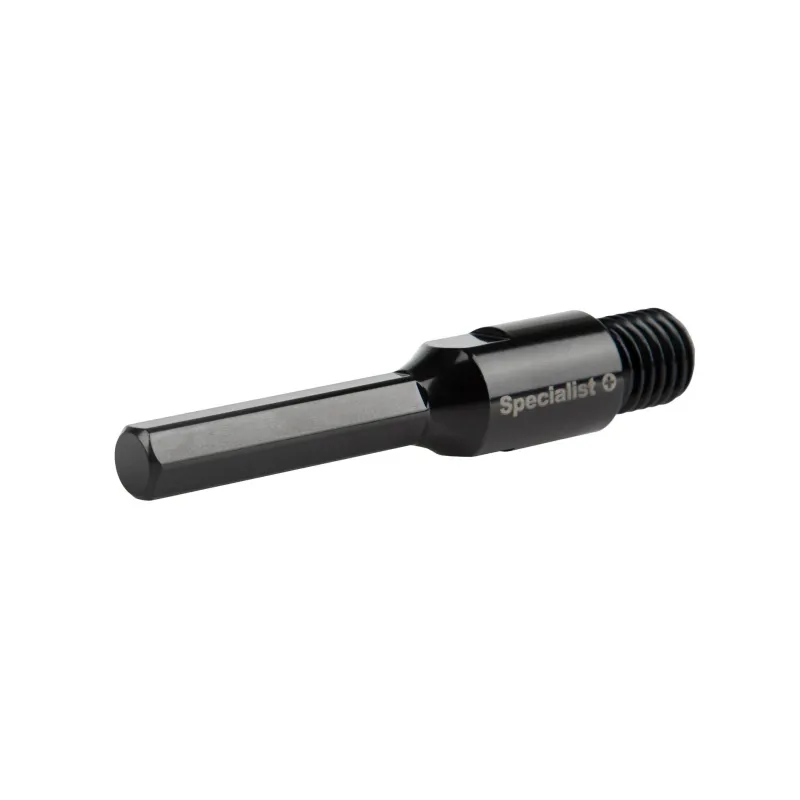 SPECIALIST+ diamond core drill bit adapter, HEX13, M18