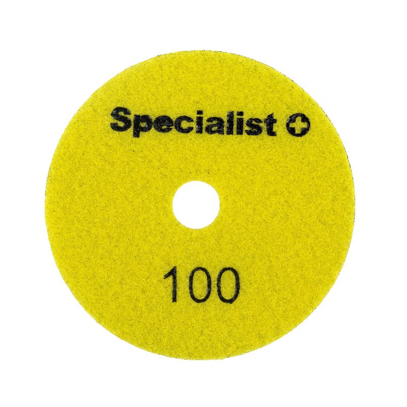 SPECIALIST+ dimanta slīpēšanas plāksne, universāls, 100 mm, 100P