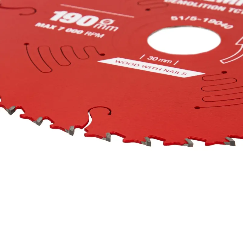 Pjovimo diskas 190x40Tx30mm, Demolition PREMIUM, SPECIALIST+