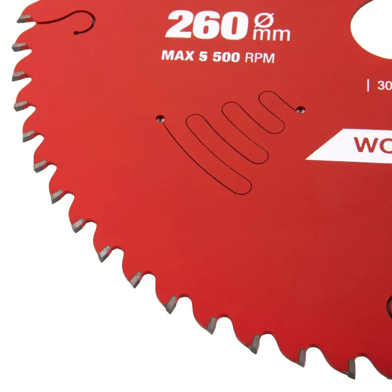 Pjovimo diskas 260x60Tx30mm, Wood PREMIUM, SPECIALIST+