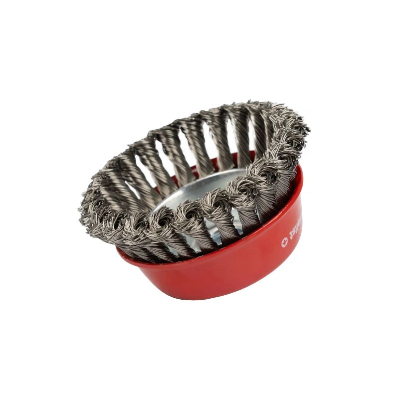 Twisted wire cup brush, 90 mm, M14, SPECIALIST+