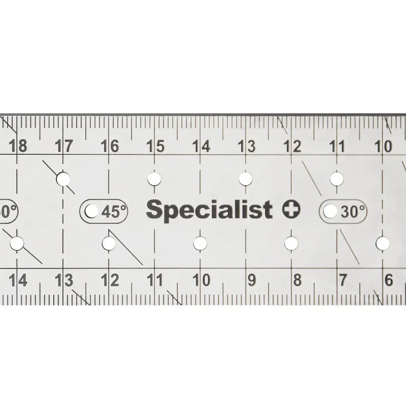 Nerūsējošā tērauda leņķmērs, 400 mm, SPECIALIST+