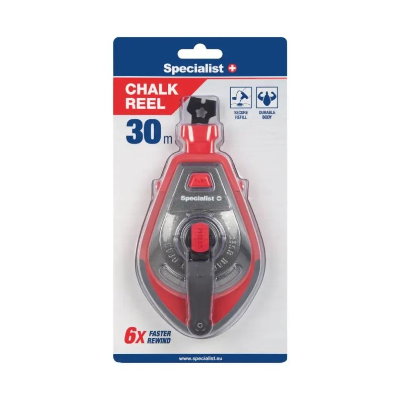 Marķēšanas auklas instruments 6:1, 30 m, SPECIALIST+
