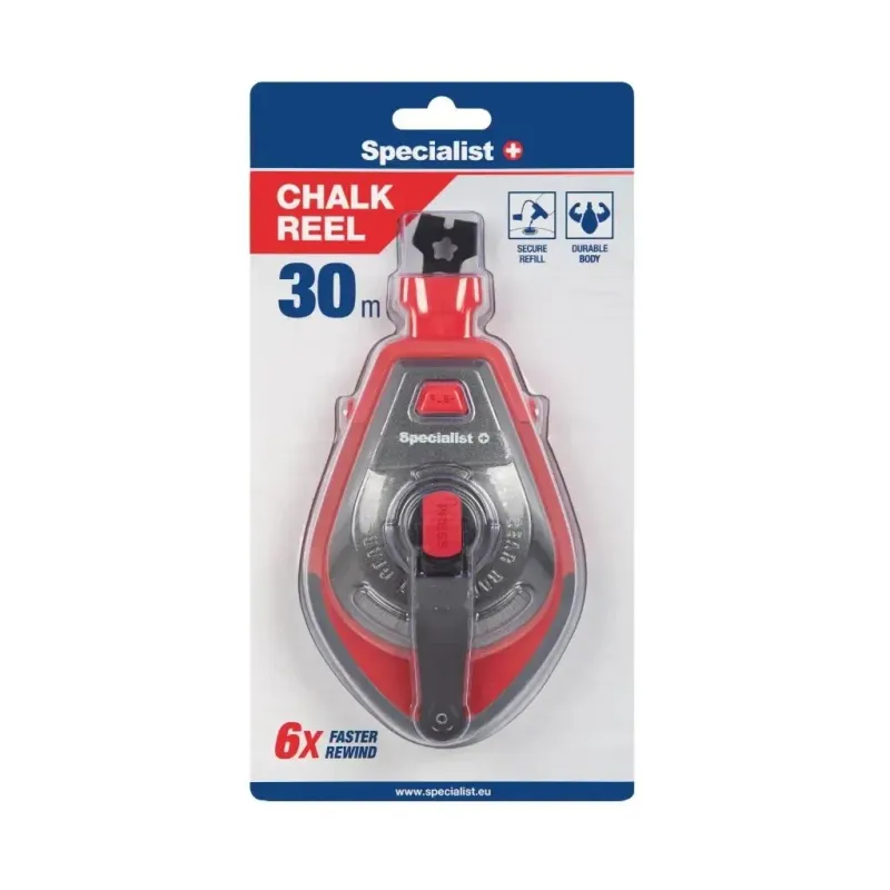 Marķēšanas auklas instruments 6:1, 30 m, SPECIALIST+
