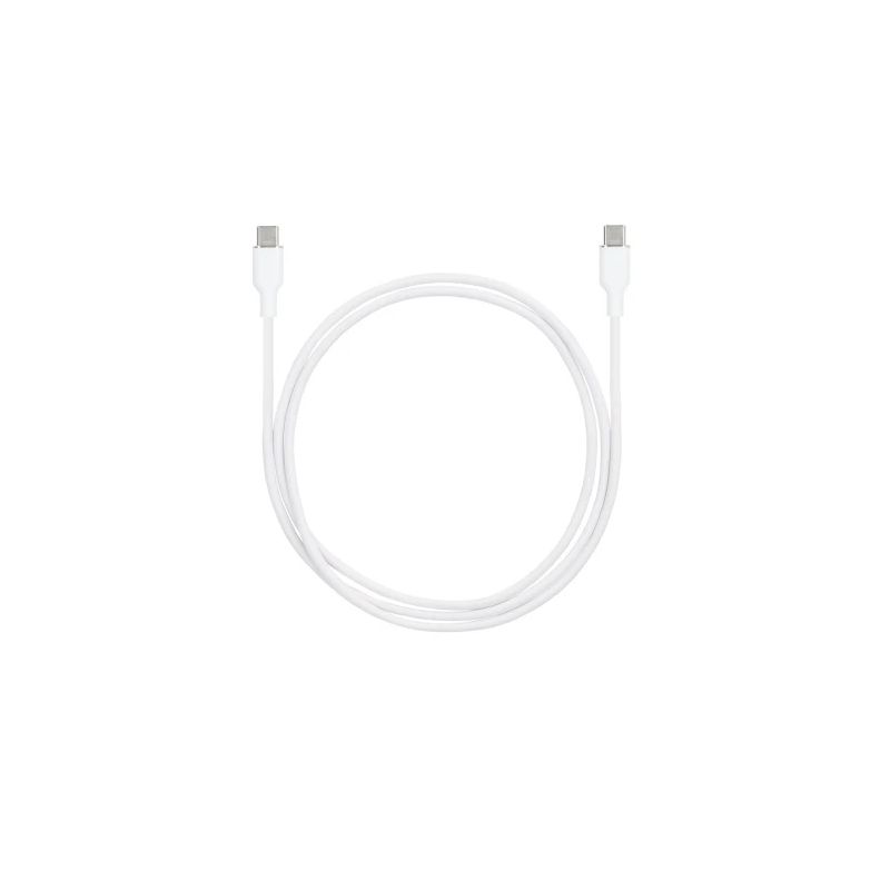 SEEK TOTI Type-C to Type-C, 1m Silicone Cable 3A, White