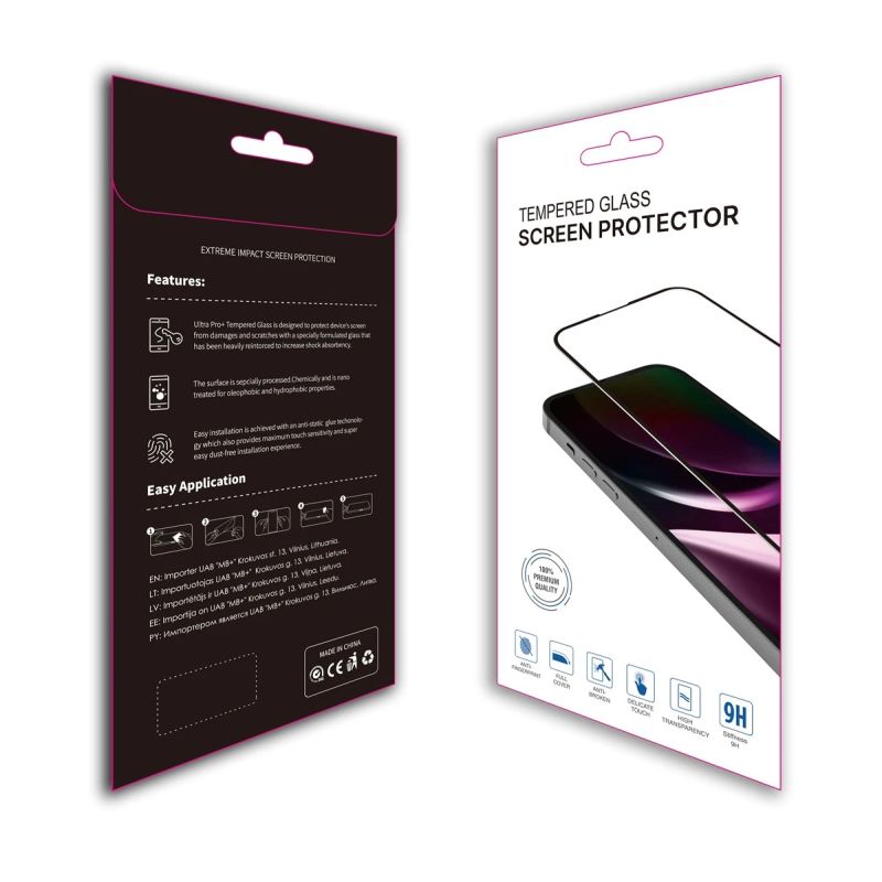 Crystal clear screen protector for iPhone 13-13 Pro-14-16e