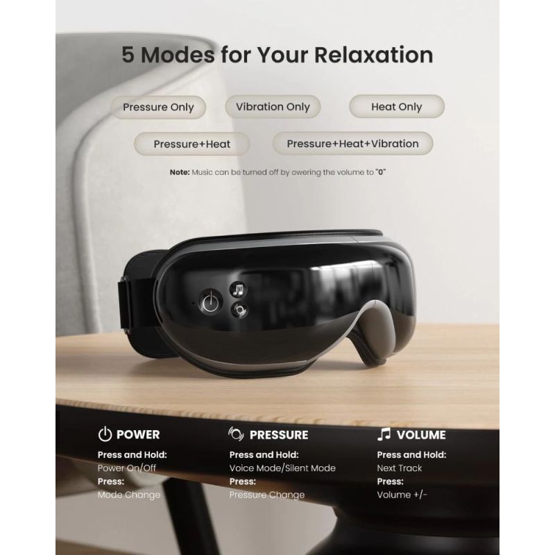 RENPHO Eyeris 1 Eye Massager Black