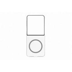 FFF766YCATW Clear Magnet Case Samsung Galaxy Flip7, Transparent