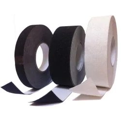Libisemisvastane teip Safety-Grip, 50 mm × 18,3 m, must