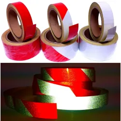 Reflective tape, orange, 25mmX10m