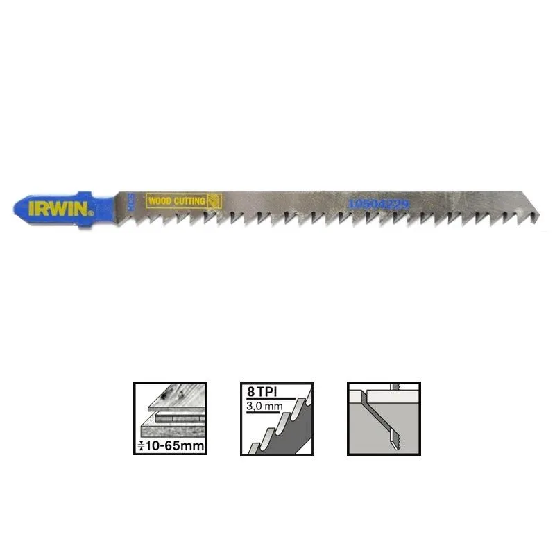 IRWIN figūrzāģa asmeņi T301CD kokam
