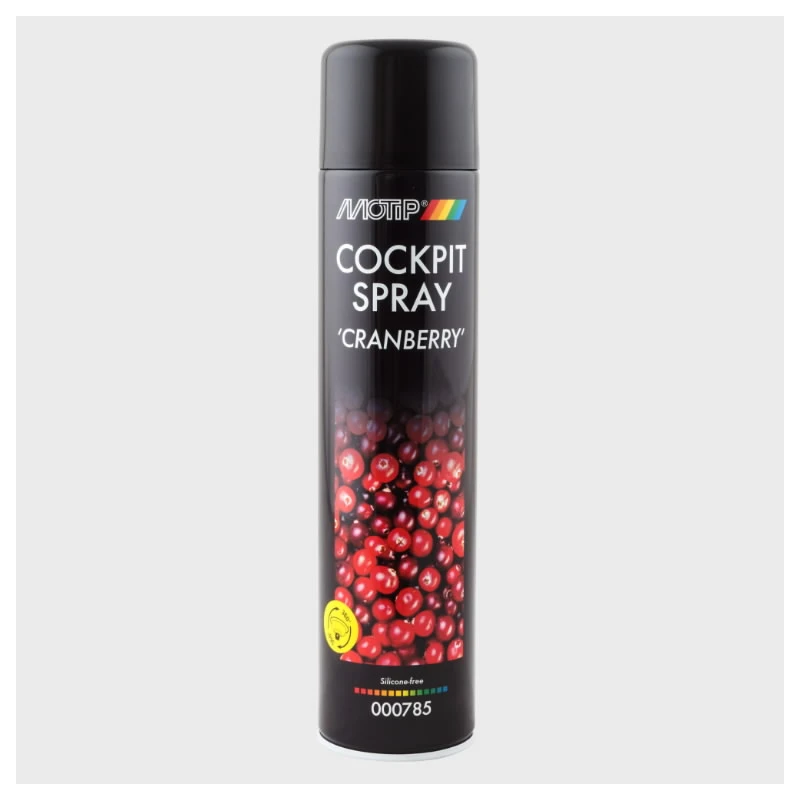 Salona tīrīšanas līdzeklis Cockpit Spray Cranberry 600ml, Motip
