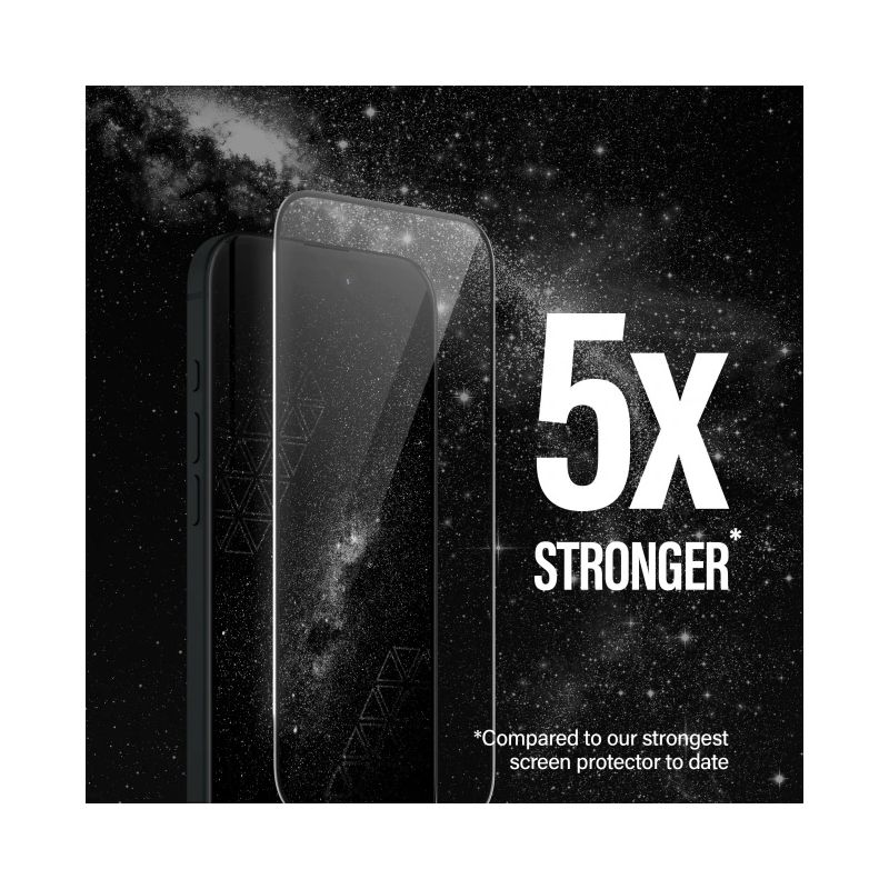 PanzerGlass Ceramic Screen Protector Apple iPhone 16, Ultra-Wide Fit