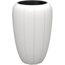 Puķu pods Gaja 615x400mm, 12.5L balts