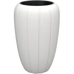 Puķu pods Gaja 615x400mm, 12.5L balts