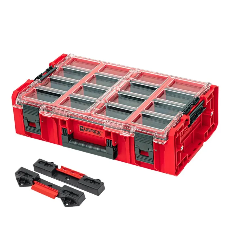 QBRICK SYSTEM ONE Organizer 2XL 2.0 RED UHD Custom + Adapter PROMO