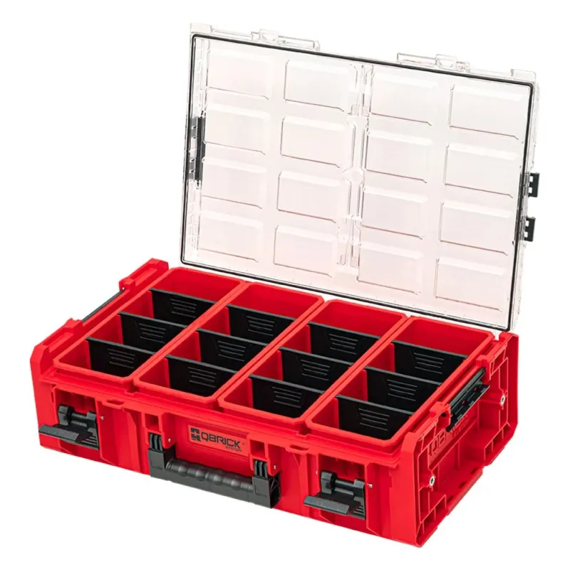 QBRICK SYSTEM ONE Organizer 2XL 2.0 RED UHD Custom + Adapter PROMO