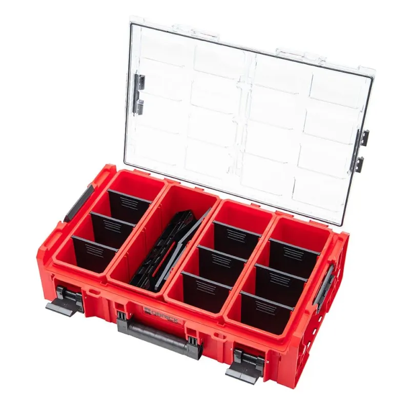 QBRICK SYSTEM ONE Organizer 2XL 2.0 RED UHD Custom + Adapter PROMO