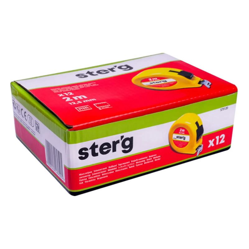 Mērlente 2 m x 12,5 mm, STER'G