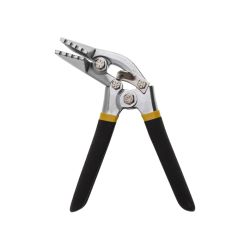 Hand tongs for bending sheet metal 80 mm, curved.