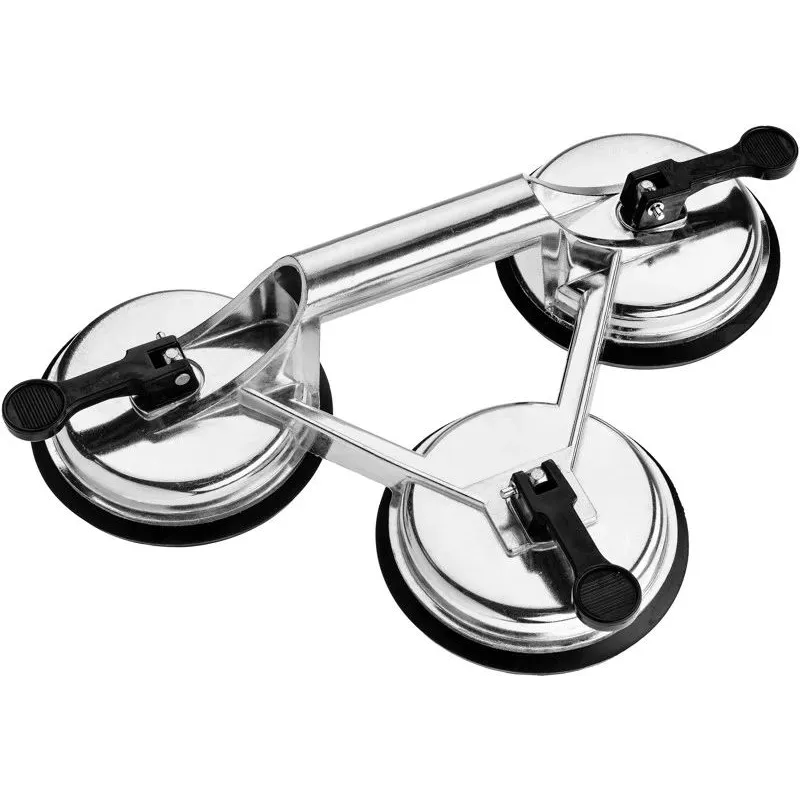 Alumīnija vakuuma stikla turētājs, trīskāršs