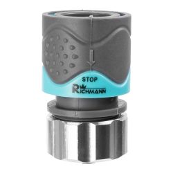 HOSE CONNECTOR waterstop 1-2' ALU-ABS