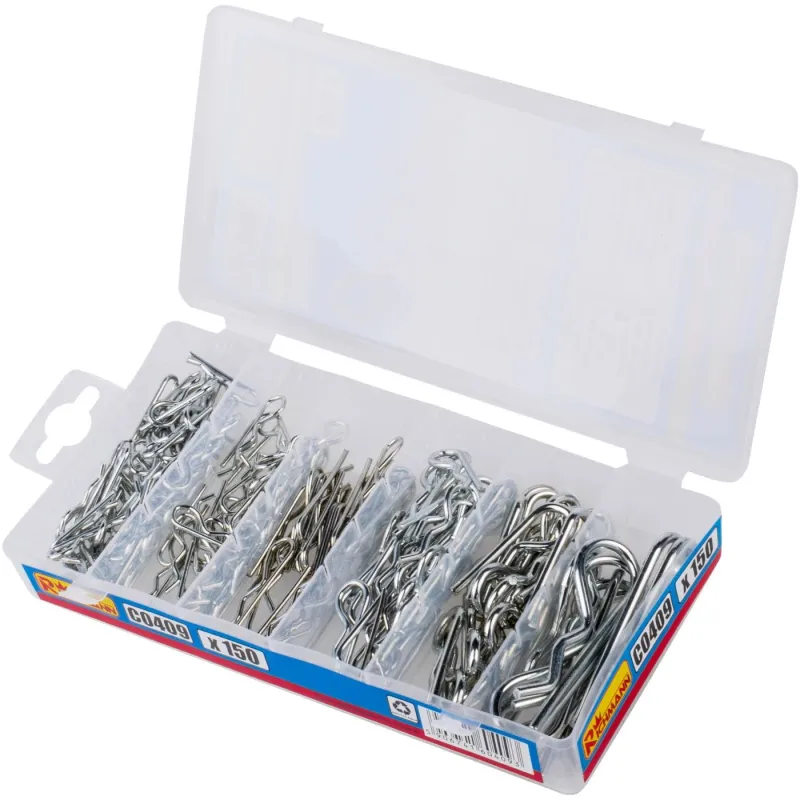 Spring retainer kit. 150 pcs.