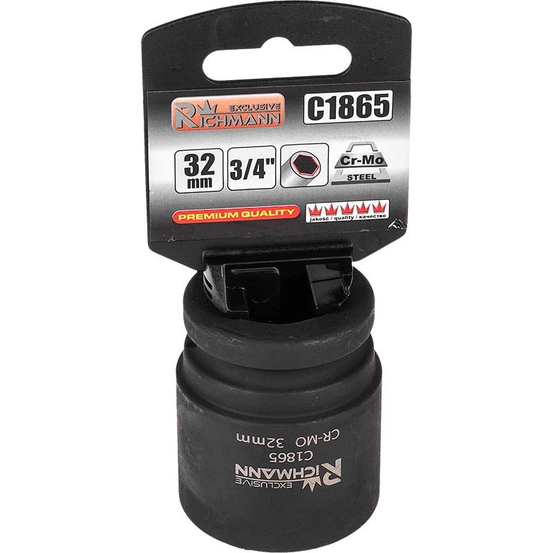 Impact socket 3-4 30mm