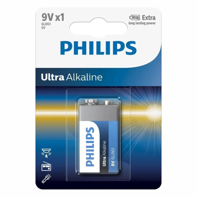 Baterija Philips 6LR61-9V