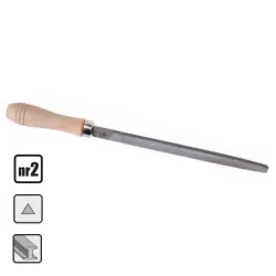 Steel file 200 mm triangular