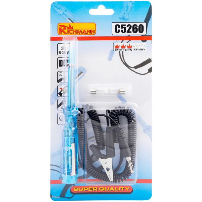 Auto tester-kruvikeeraja 6 - 24 V