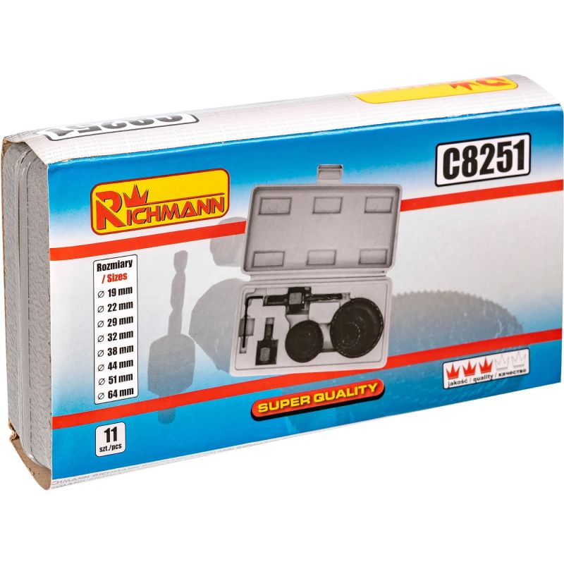 Augusaagide komplekt, 11 tk