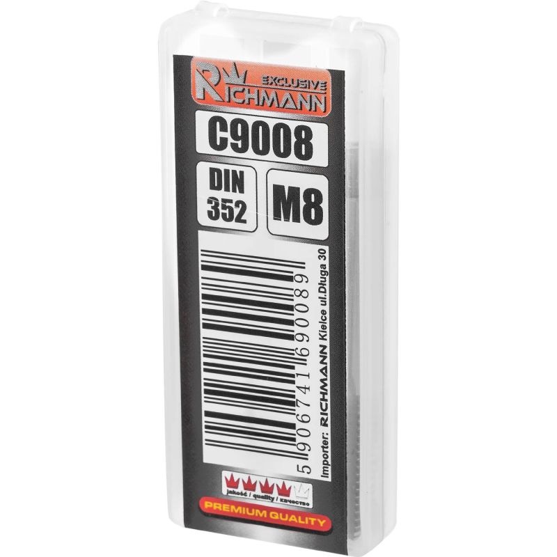 Keermepuur M8 x 1,25 mm, 3 tk