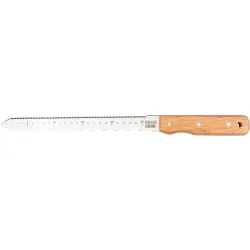 Knife for mineral wool and polystyren 420mm wooden handle