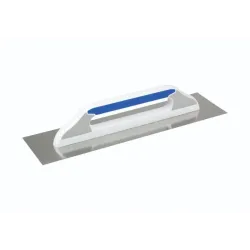 Stainless steel grout float with a three- components handle 130x480 mm