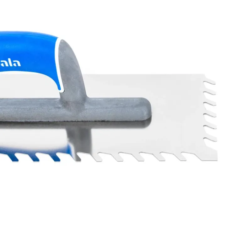 Nerūsējošā tērauda asmens ar slīpu iegriezumu 130X270 mm.