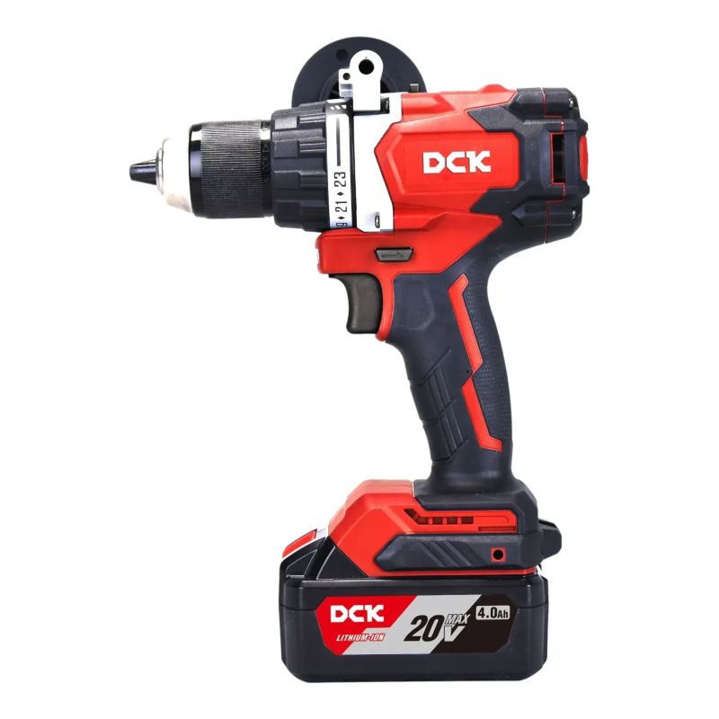 Bezvada bezsuku skrūvgriezis 20V, KDJZ06-13EK, DCK ,2x4,0Ah akumulatori, lādētājs,