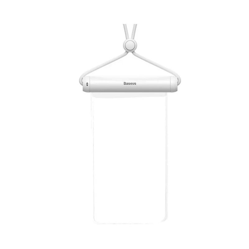 Baseus Cylinder Slide-cover waterproof smartphone bag White