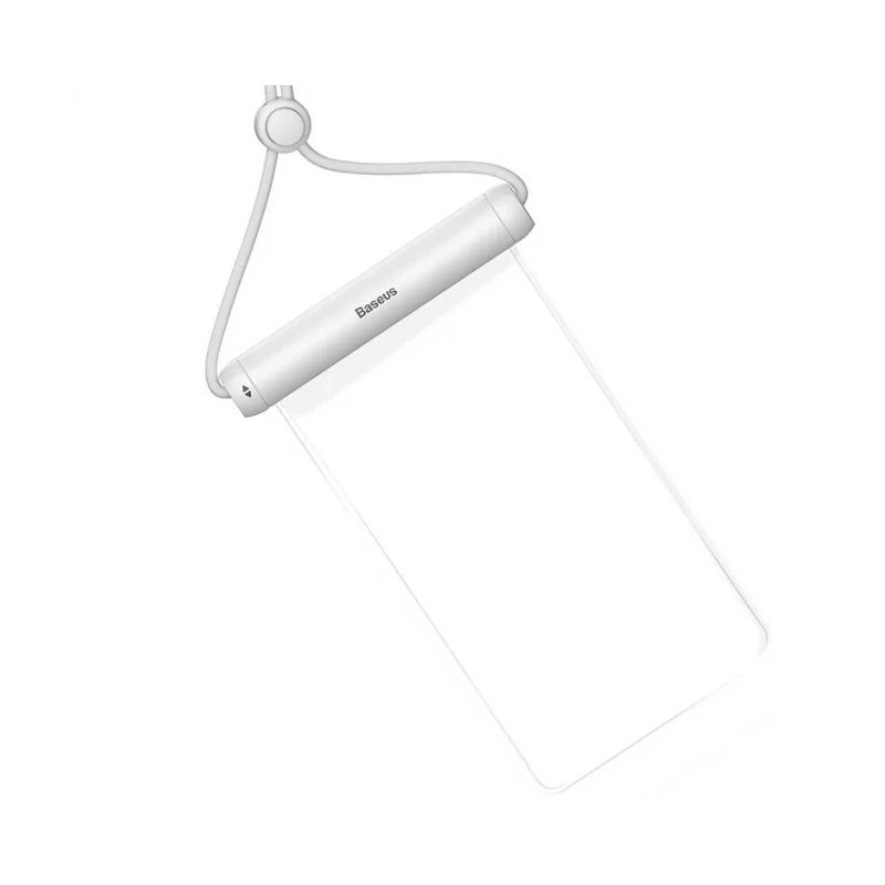 Baseus Cylinder Slide-cover waterproof smartphone bag White