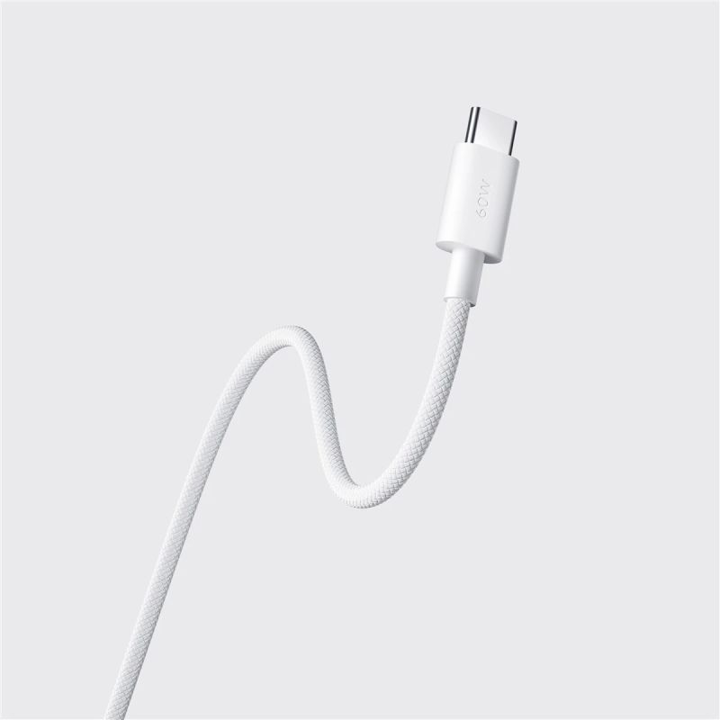 Xiaomi 3A Braided USB-C to USB-C Cable ,1m,, White
